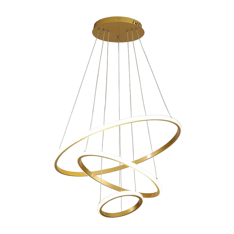 3-Layer Modern Spiral LED Chandelier - Image 6