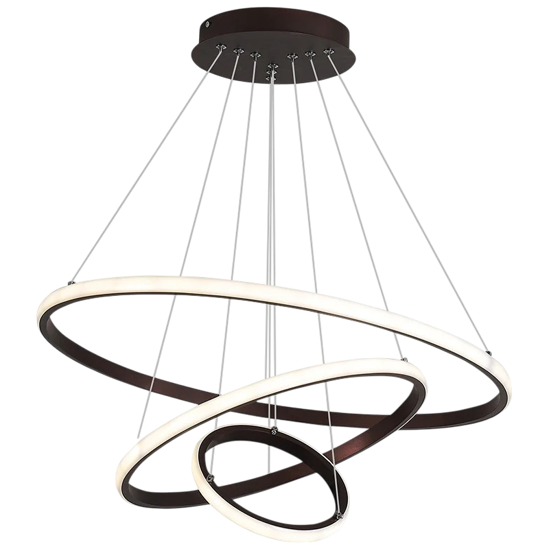 3-Layer Modern Spiral LED Chandelier - Image 7