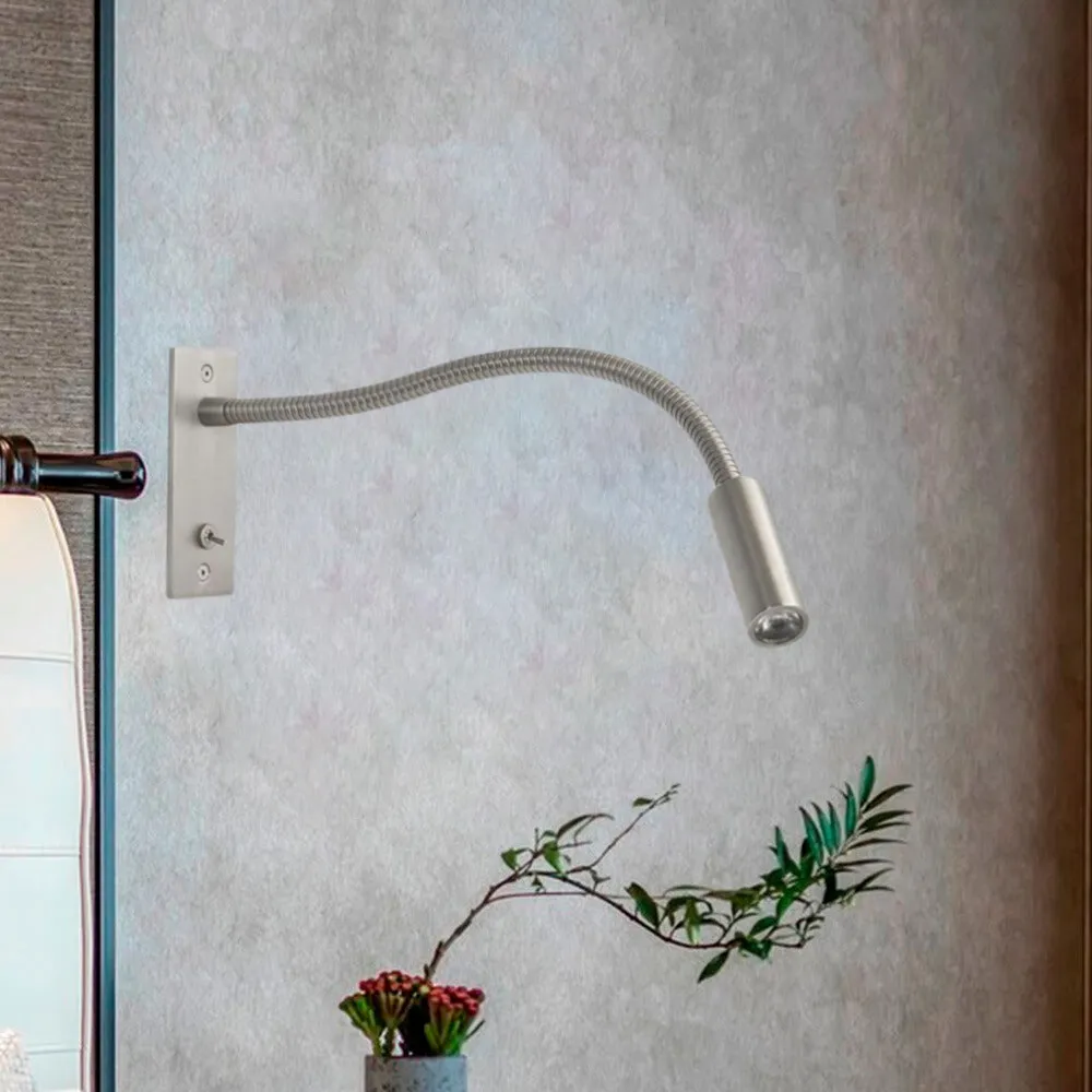 Adjustable LED Wall Reading Light Flexible Bedside Spotlight Lamp - Image 6