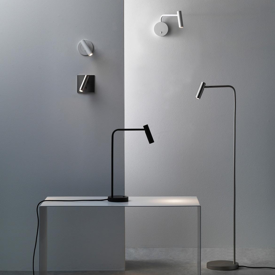 Adjustable Metal Wall Reading Lamp with Cylindrical Head - Image 6