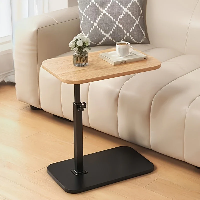 Adjustable side table with rectangular top - Image 3