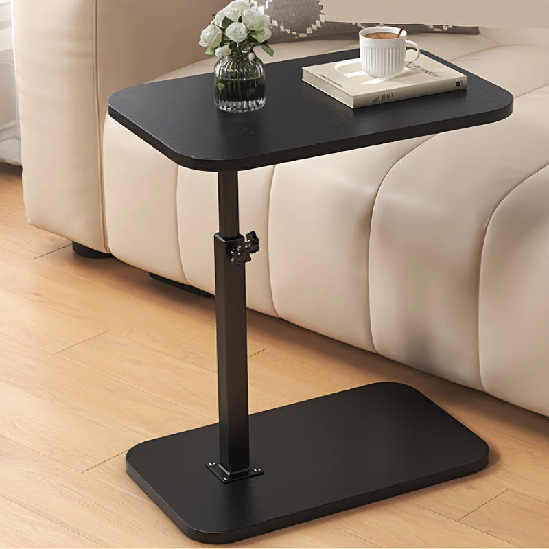 Adjustable side table with rectangular top - Image 4