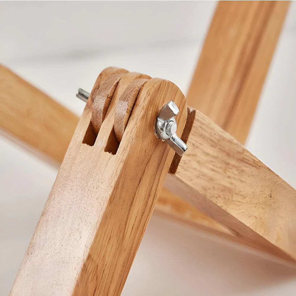 Adjustable wooden desk lamp - Image 9