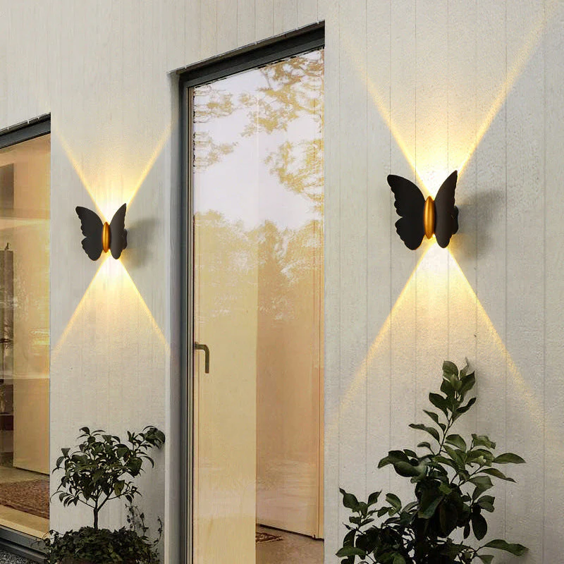 Aesthetic Butterfly Outdoor Wall Light - Image 4