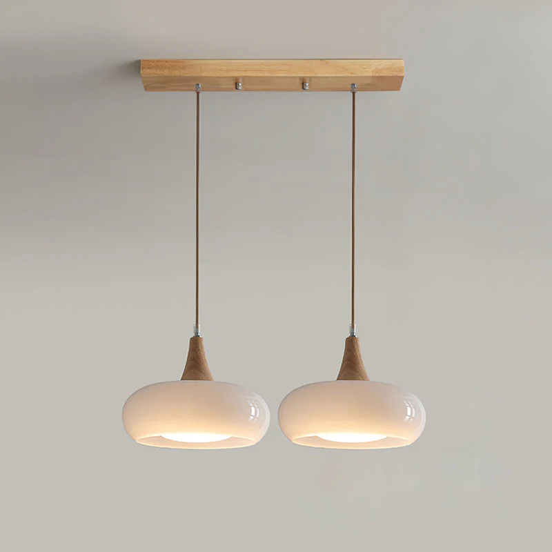 Amber Wood Accent Pendant Light - Image 21