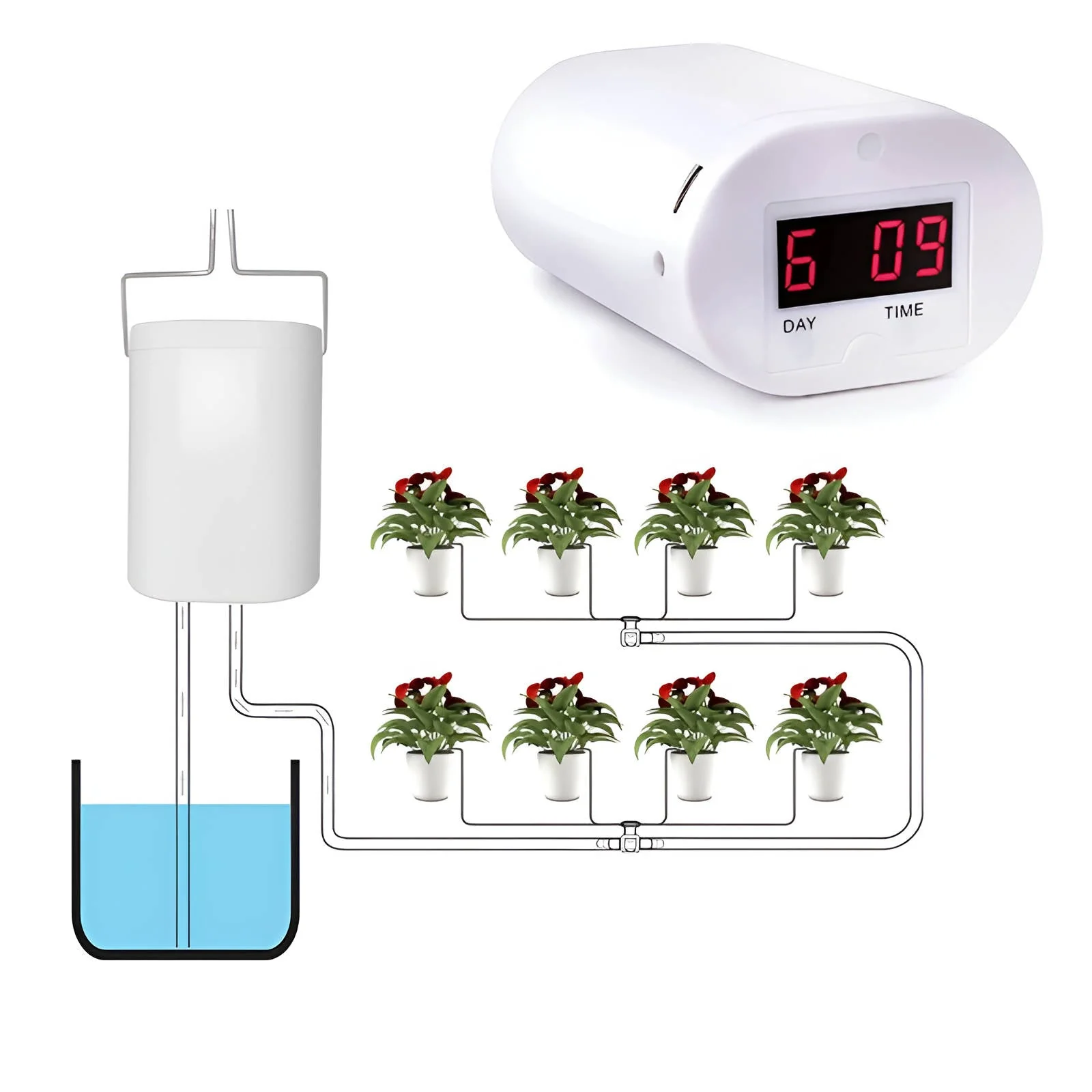 Automatic Plant Watering Pump System with Tubing for Pots - Image 4