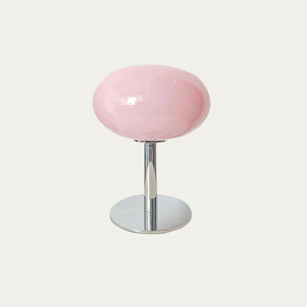 Bauhaus Glass Table Lamp with Dome Shade - Image 7