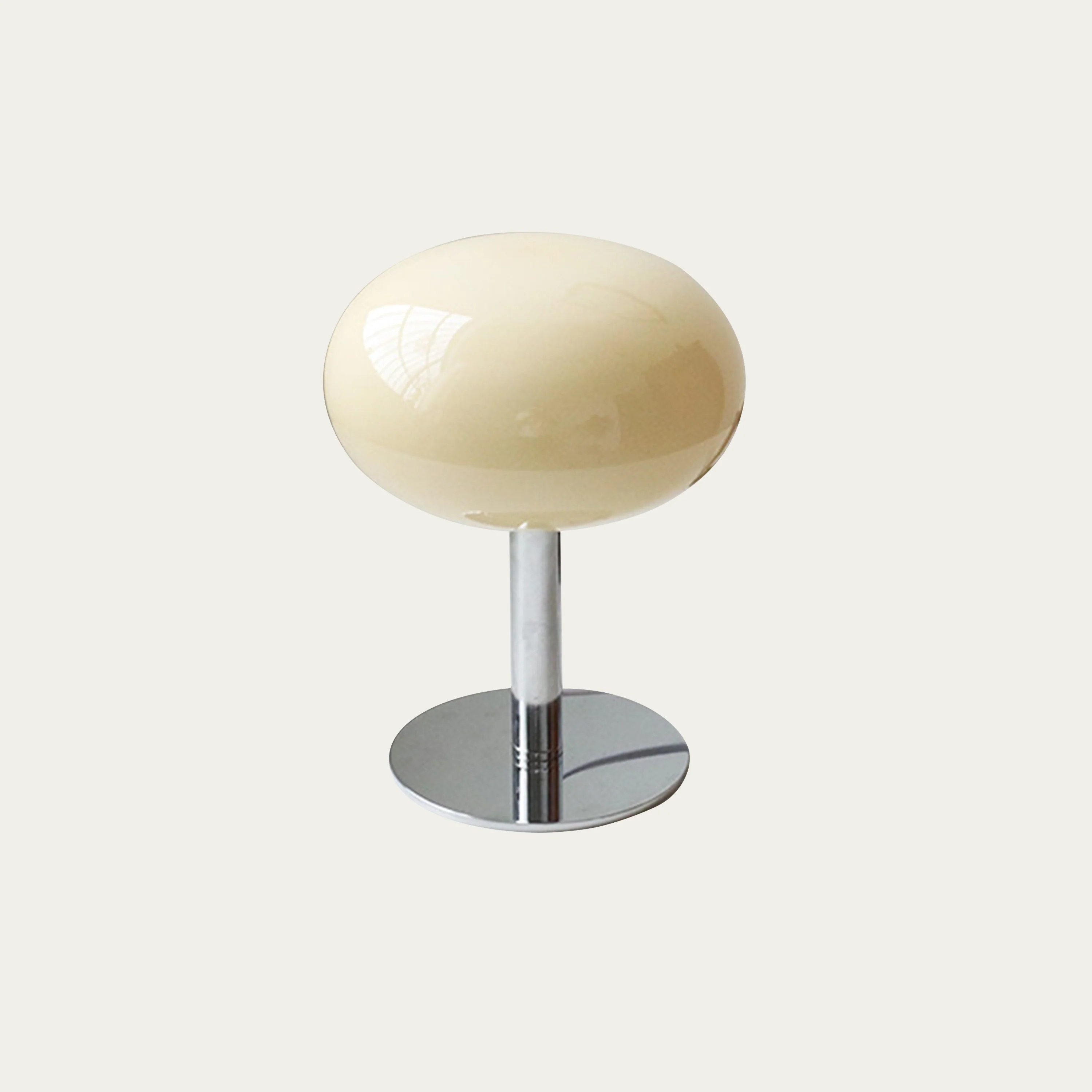 Bauhaus Glass Table Lamp with Dome Shade - Image 8