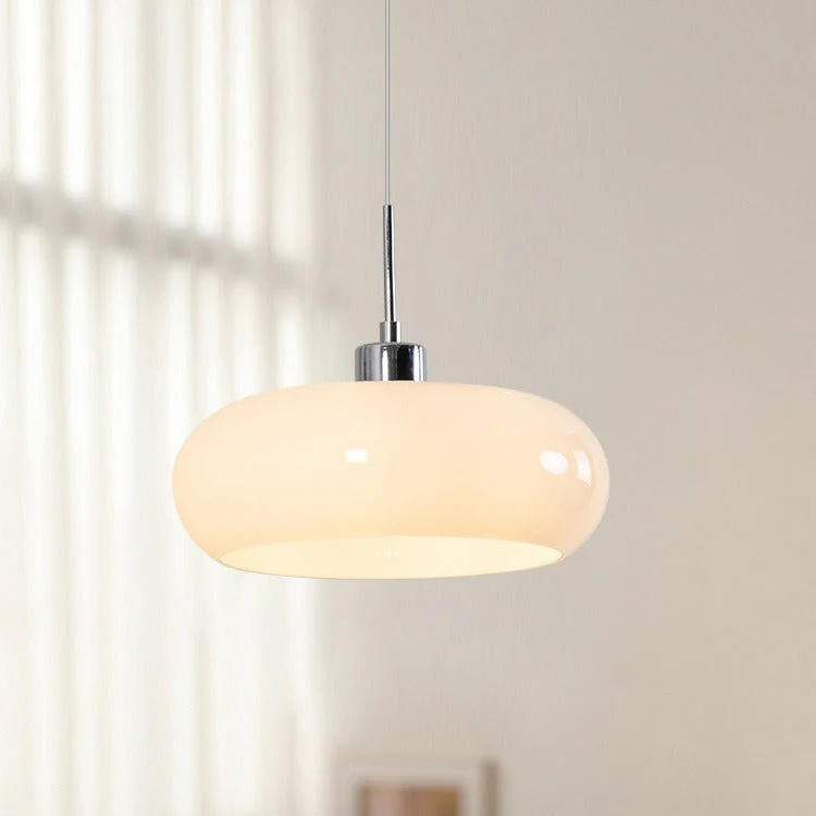 Bauhaus pendant light with rounded ring shade - Image 2
