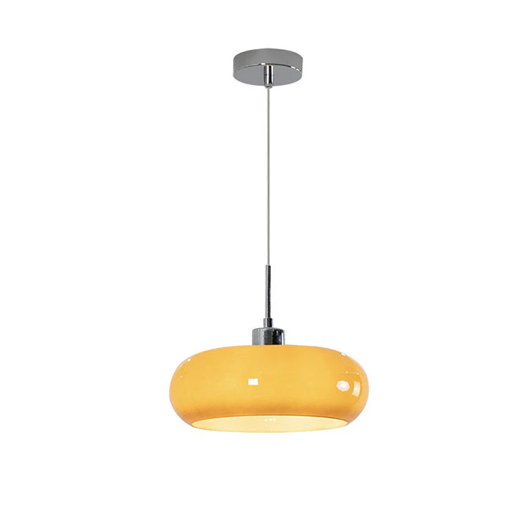 Bauhaus pendant light with rounded ring shade - Image 8