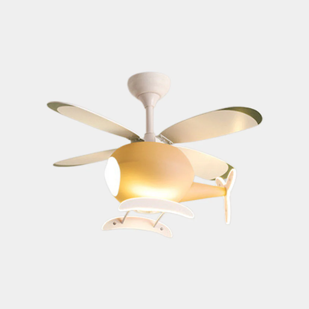 Ceiling Fan Light Helicopter Design with Four Blades - Image 12