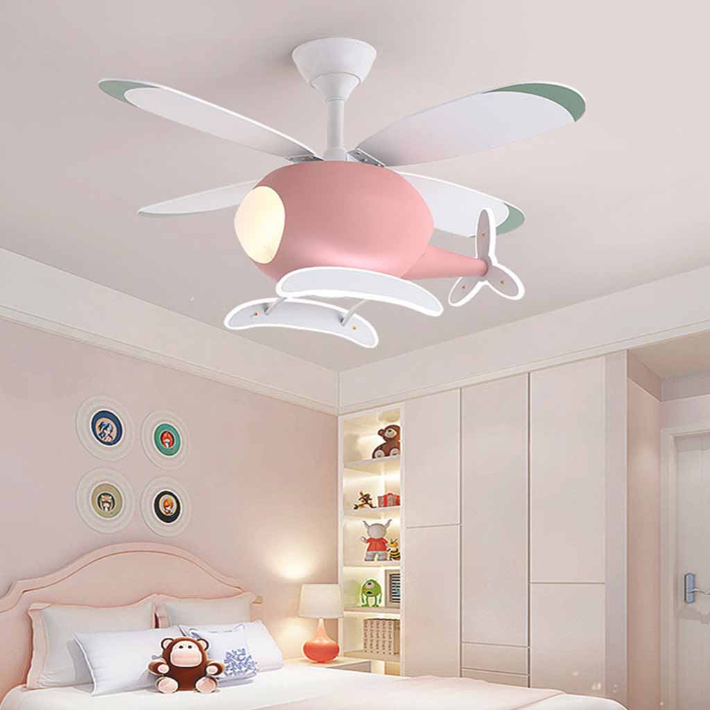 Ceiling Fan Light Helicopter Design with Four Blades - Image 4