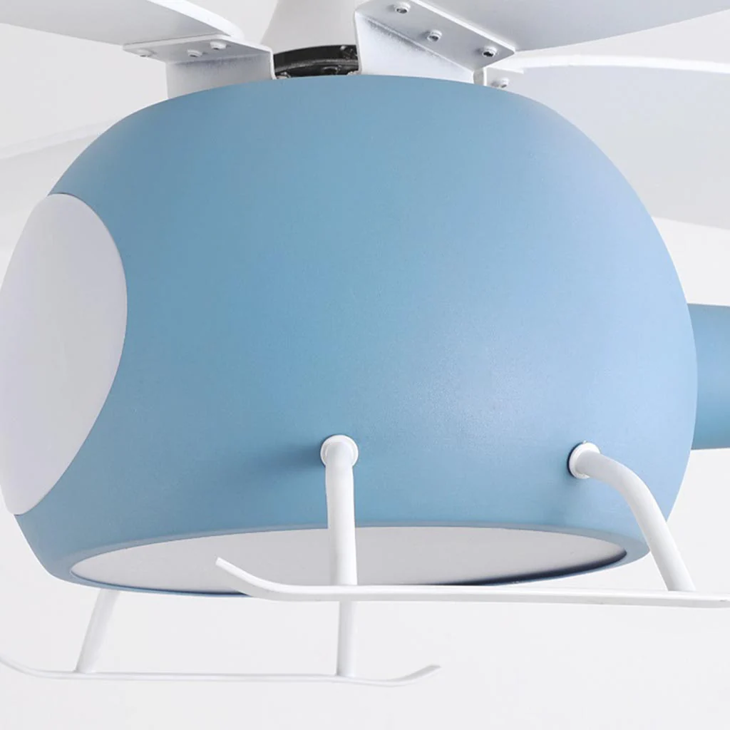 Ceiling Fan Light Helicopter Design with Four Blades - Image 5