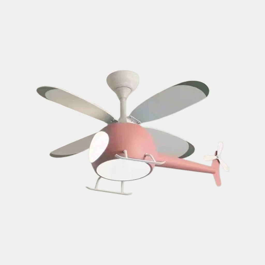 Ceiling Fan Light Helicopter Design with Four Blades - Image 8