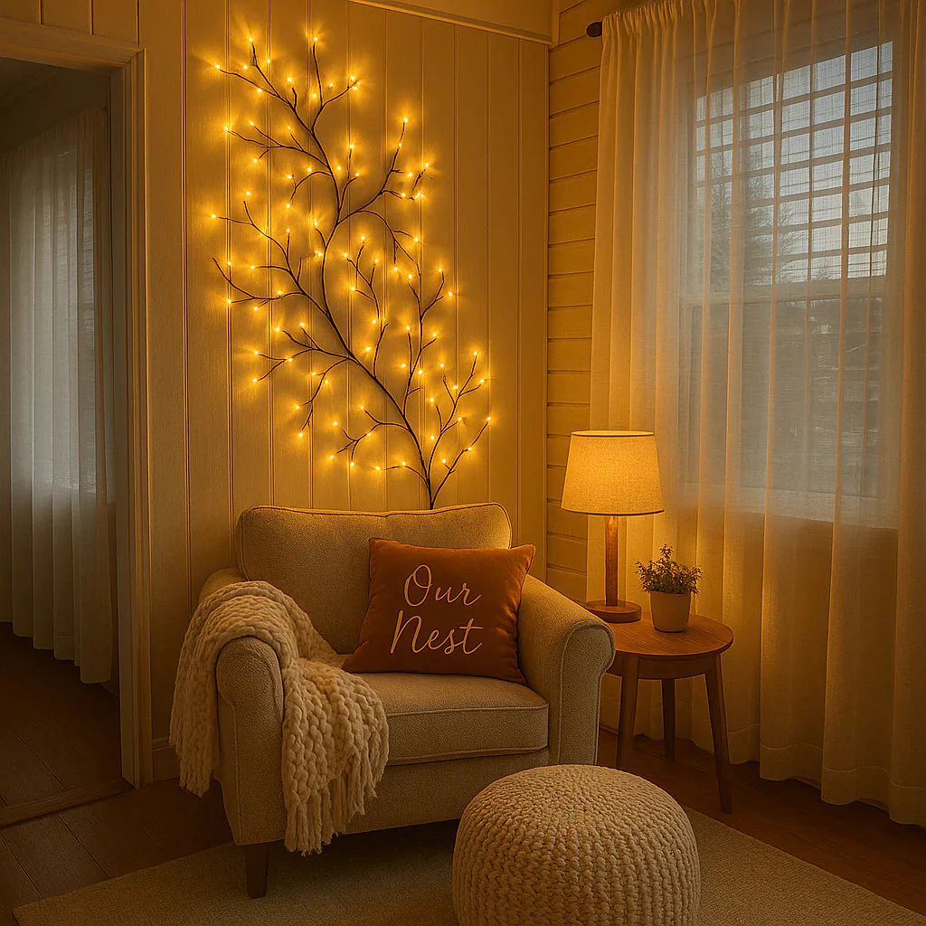 Cherry Blossom LED Wall Light - Image 11