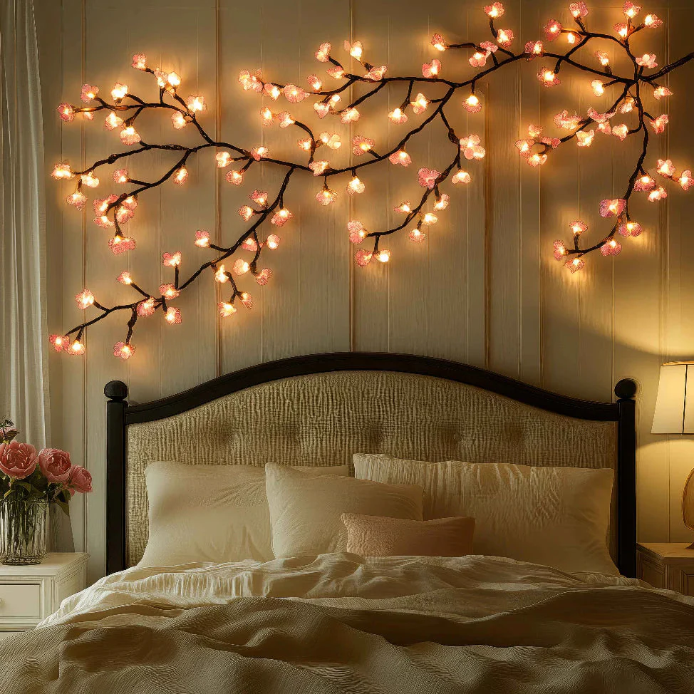 Cherry Blossom LED Wall Light - Image 3