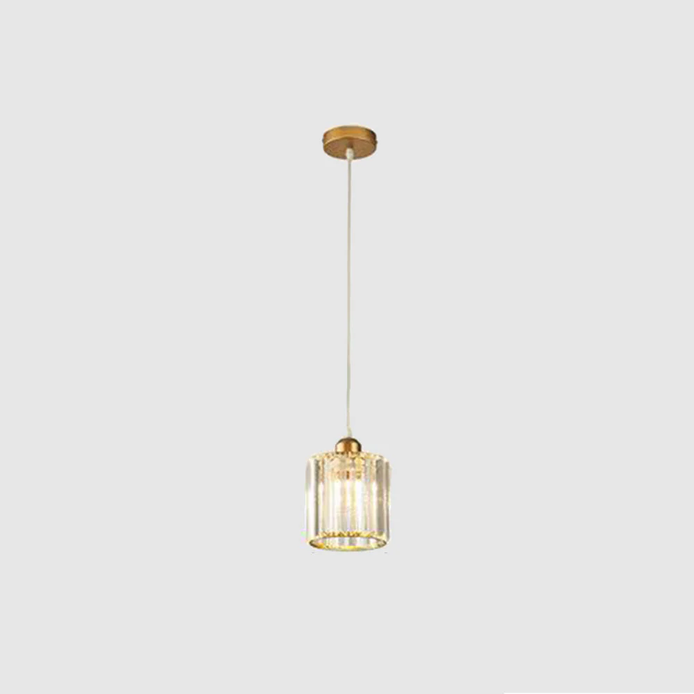 Cluster Pendant Light with Cylindrical Glass Shades - Image 12