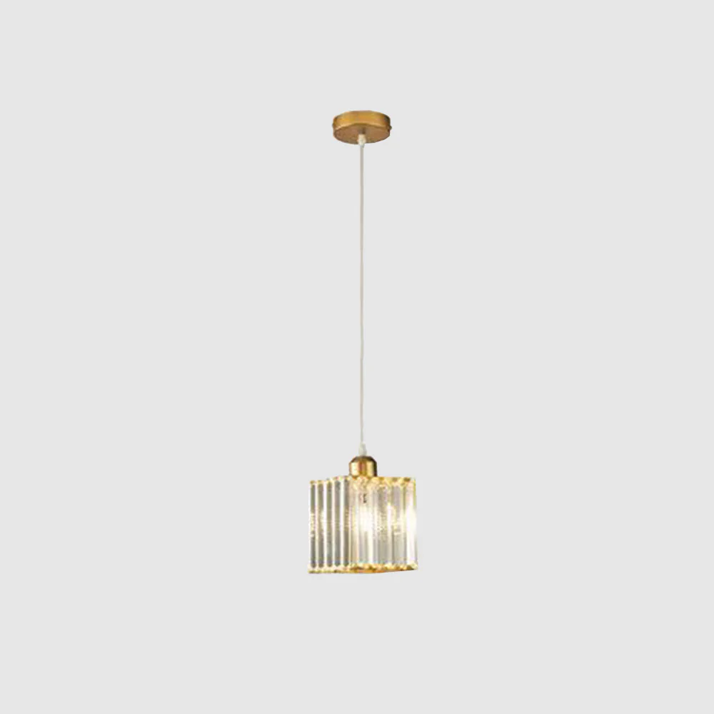 Cluster Pendant Light with Cylindrical Glass Shades - Image 14