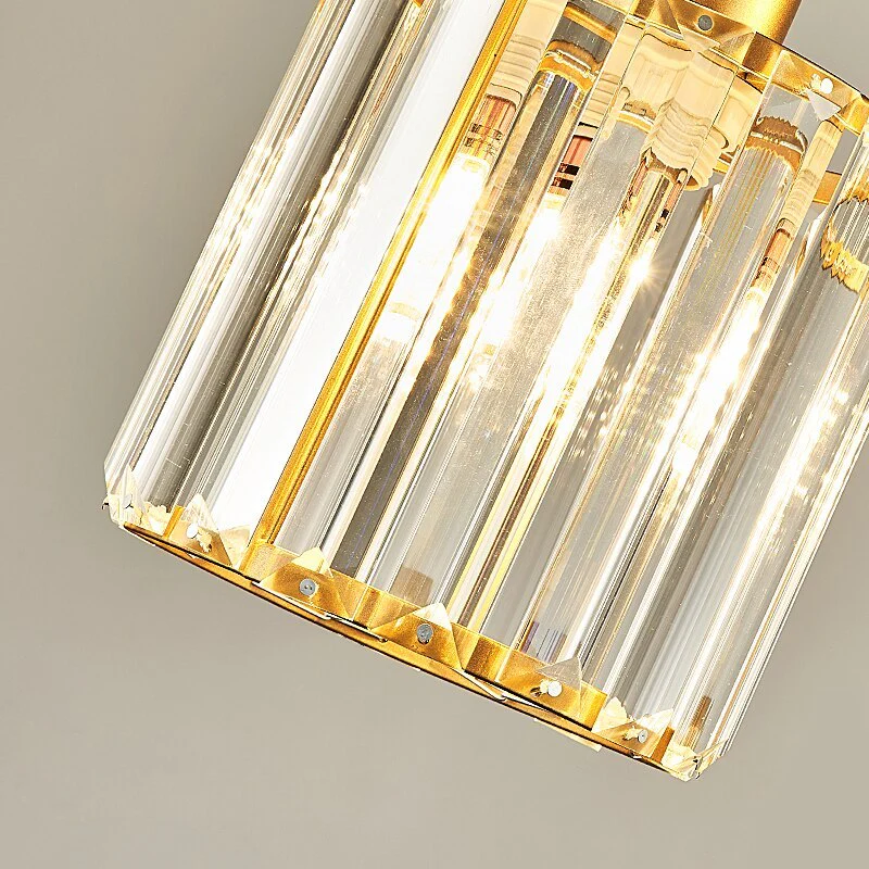 Cluster Pendant Light with Cylindrical Glass Shades - Image 2