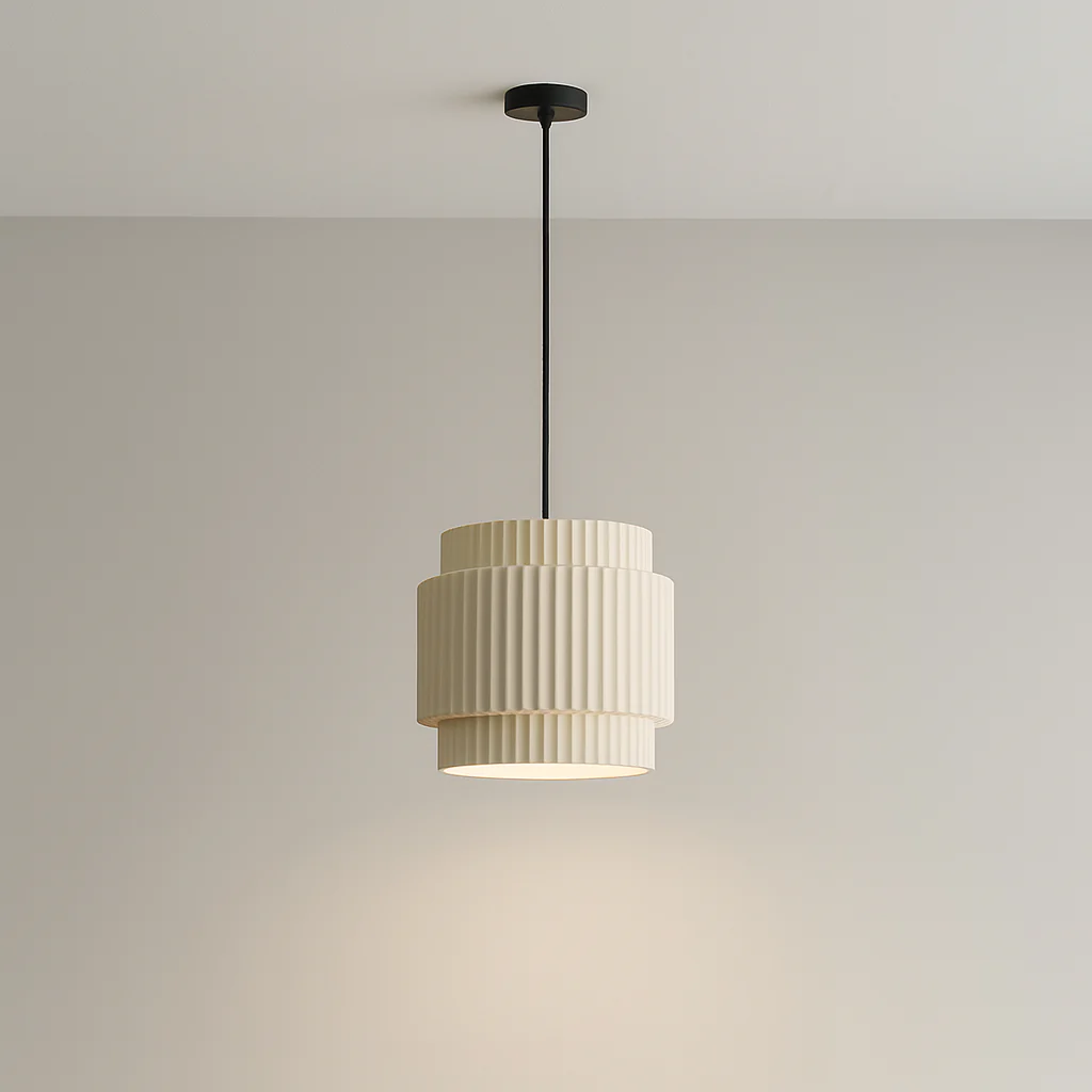 Colored Ceramic Hanging Lamp - Image 5