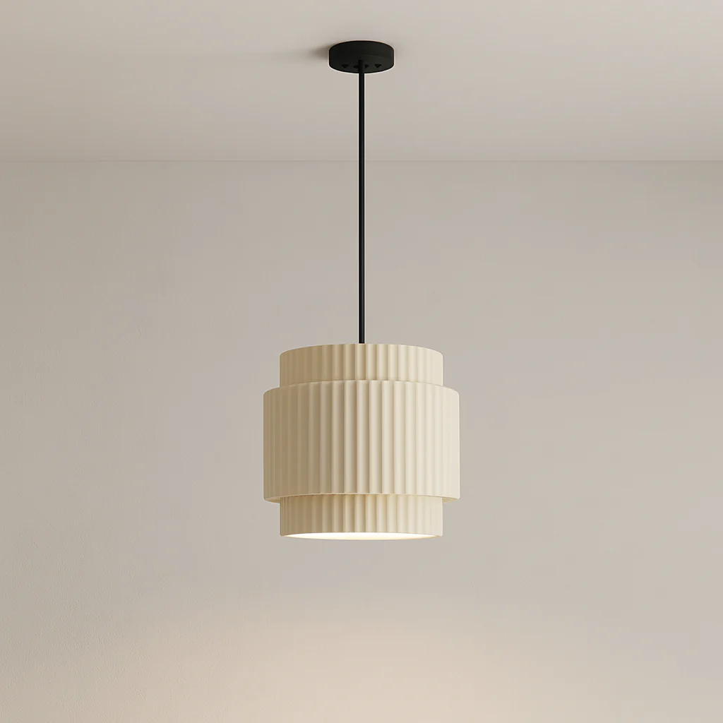 Colored Ceramic Hanging Lamp - Image 8