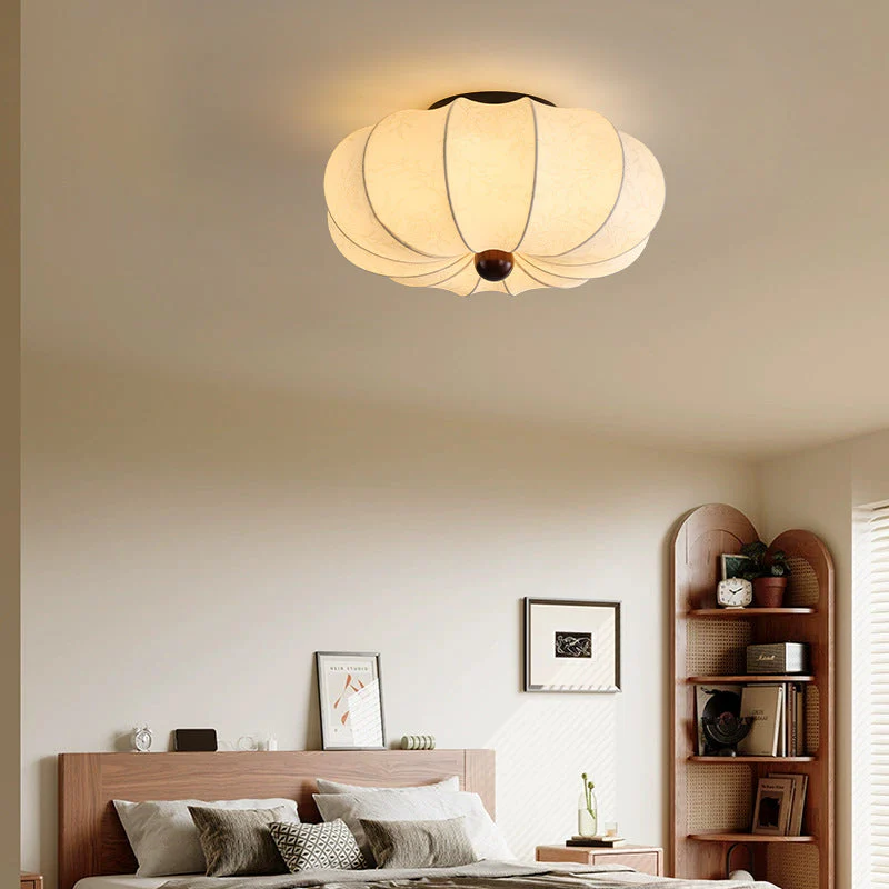 Contemporary Silk Ceiling Light - Image 2