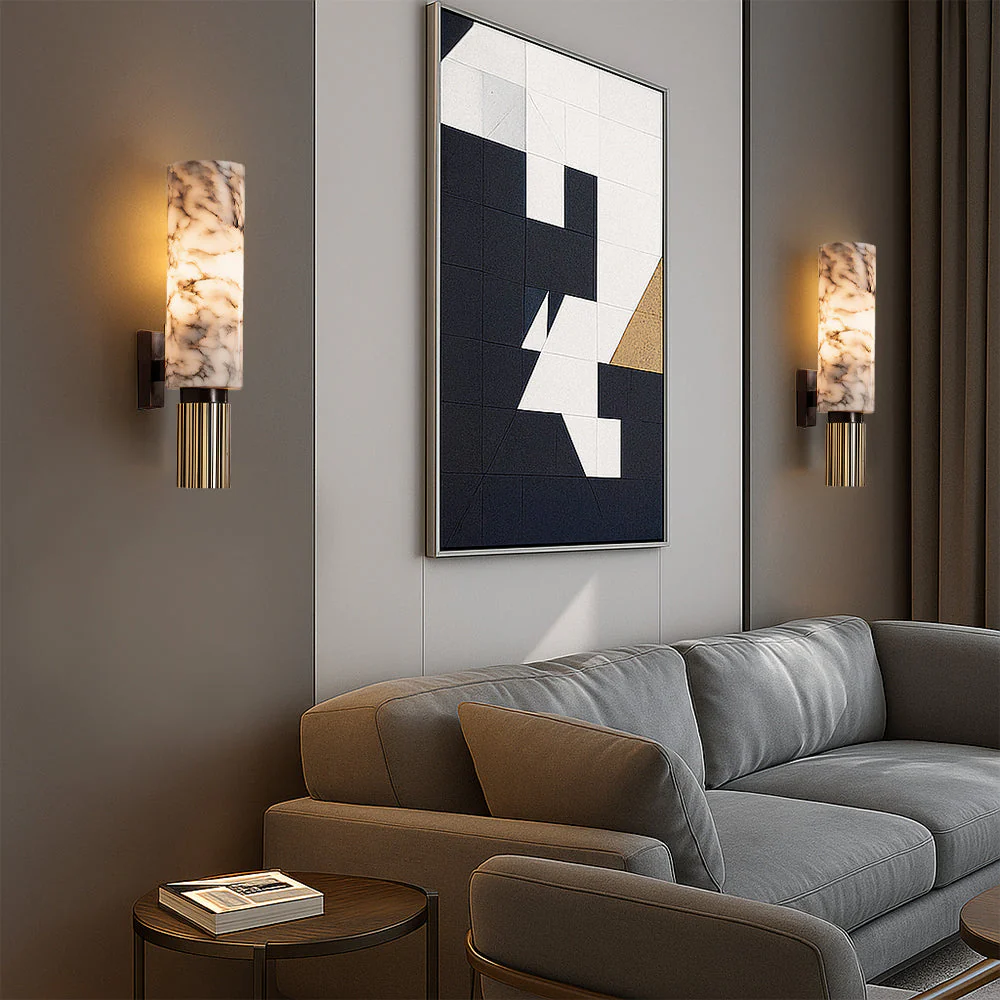 Copper stone Wall Light - Image 9