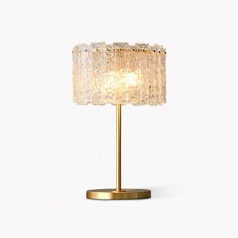Crystal Table Lamp with Metal Stem and Round Base - Image 23