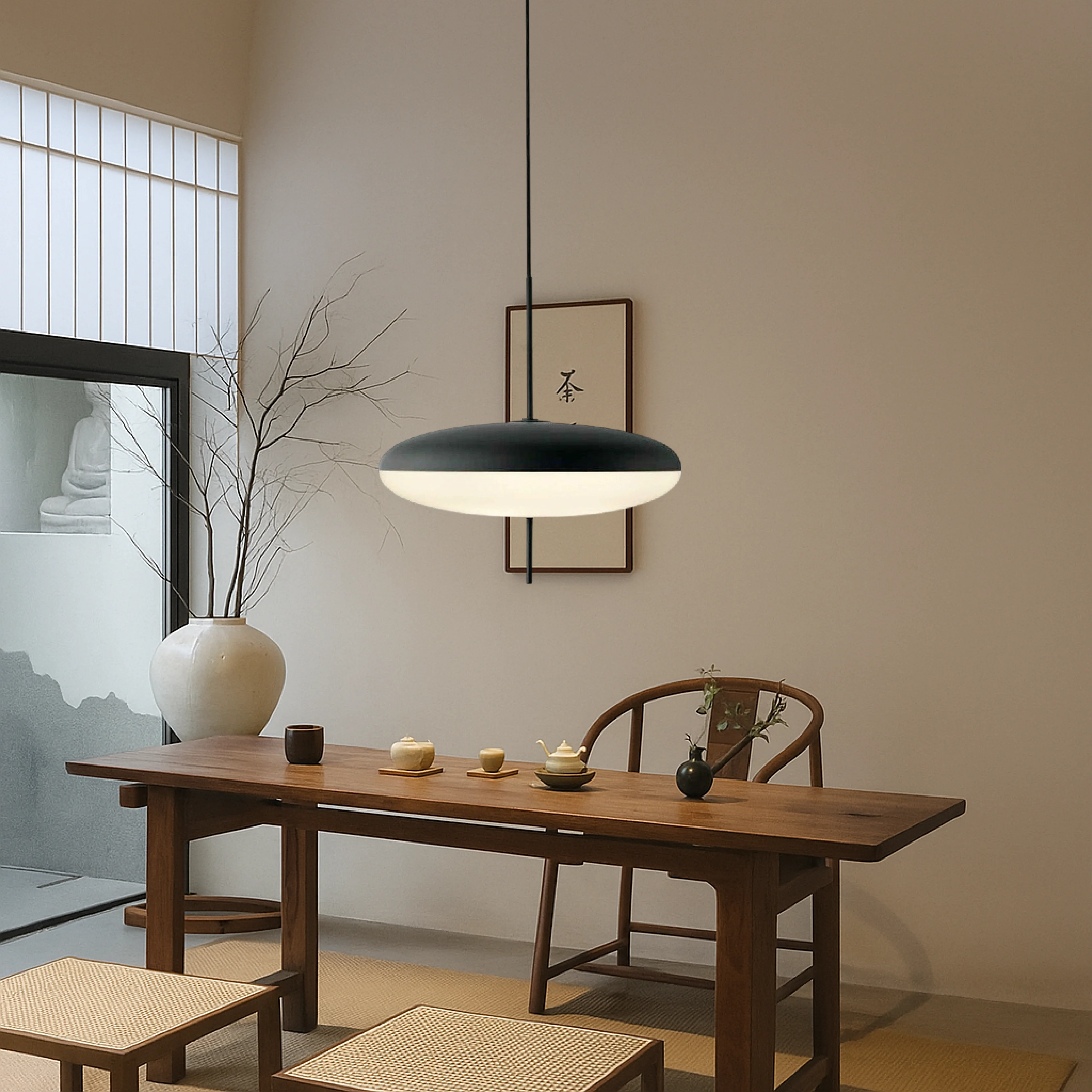 Danish Bauhaus Dome Pendant Light - Image 2