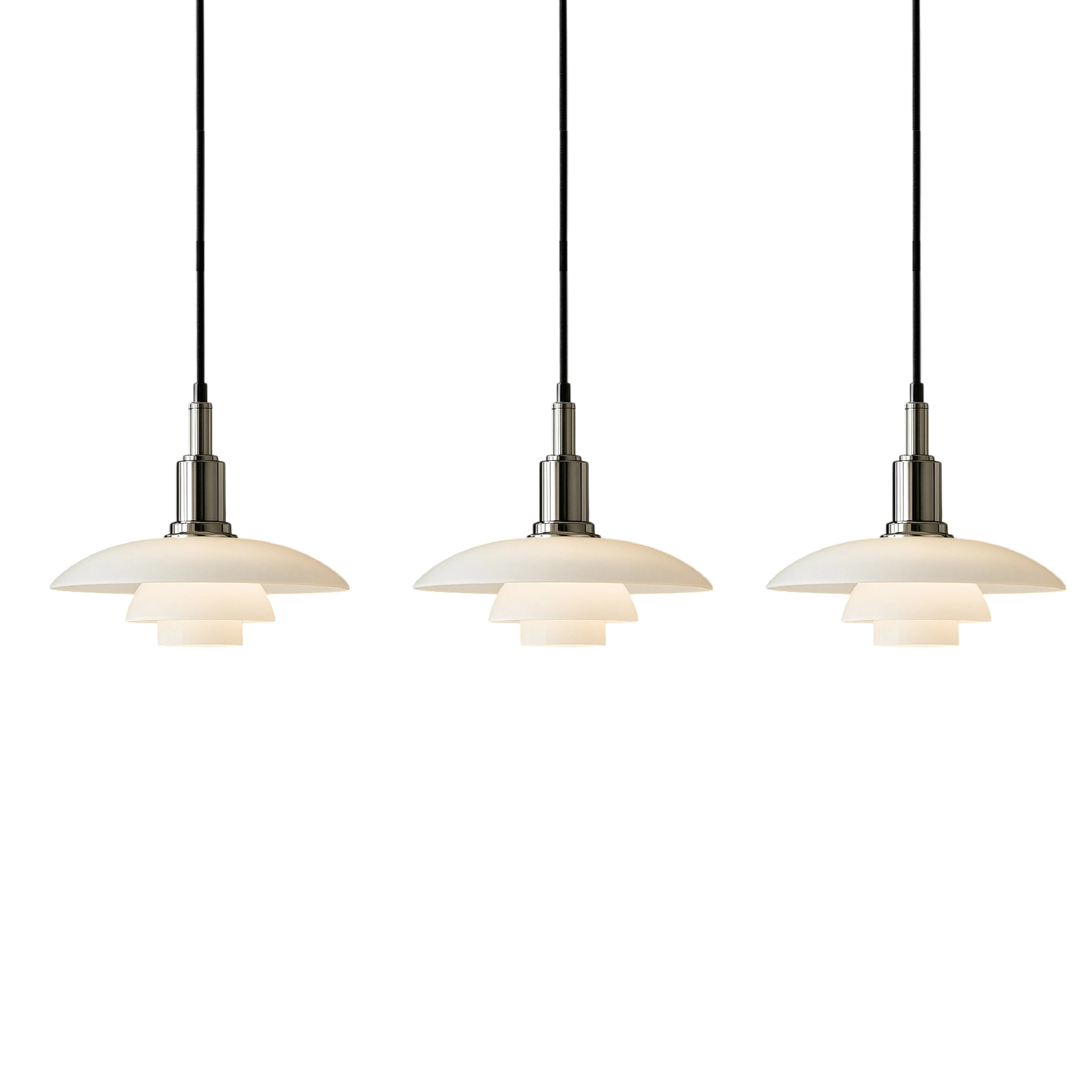Danish Multi-Layer Pendant Light - Image 11