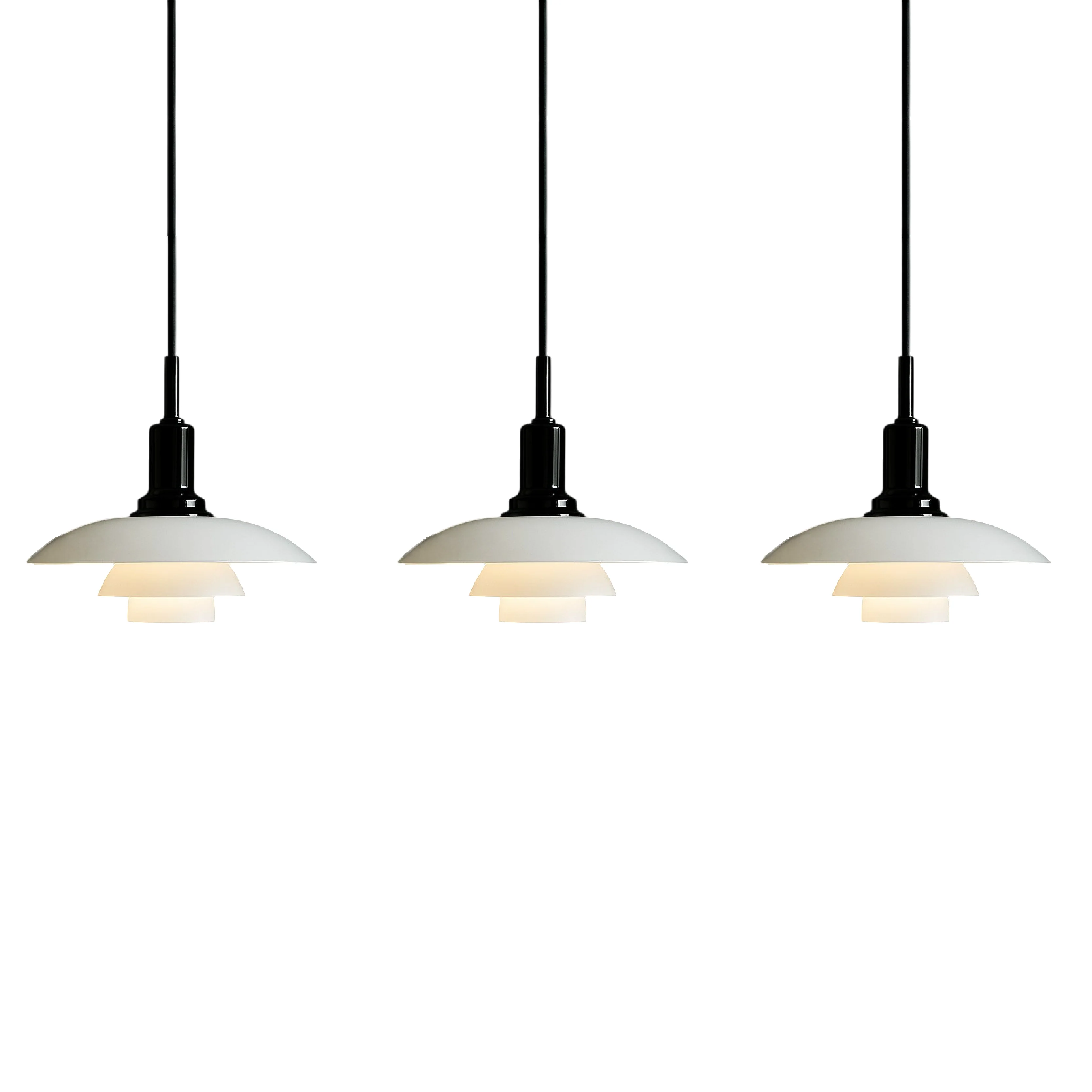 Danish Multi-Layer Pendant Light - Image 12