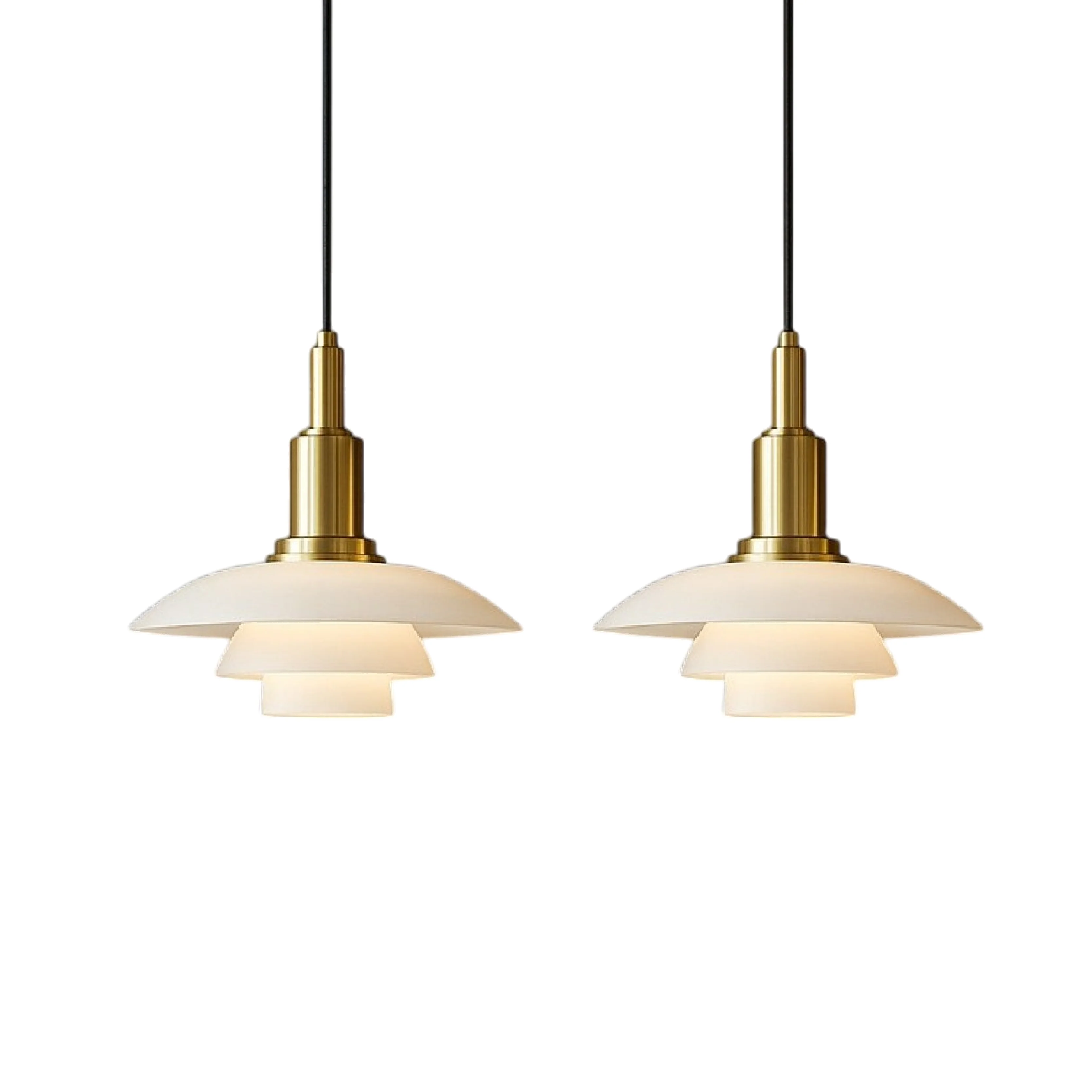 Danish Multi-Layer Pendant Light - Image 13