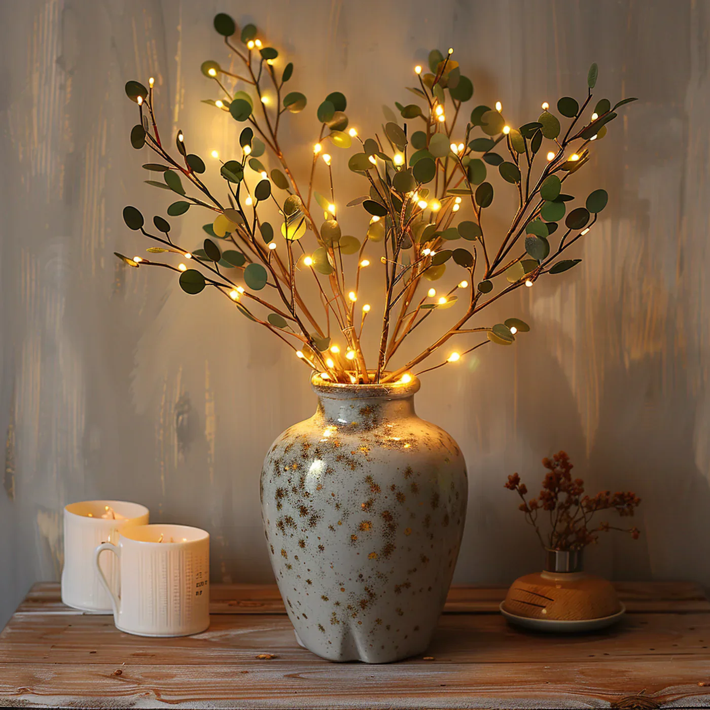 Decorative LED Branch Vase Light - Image 4