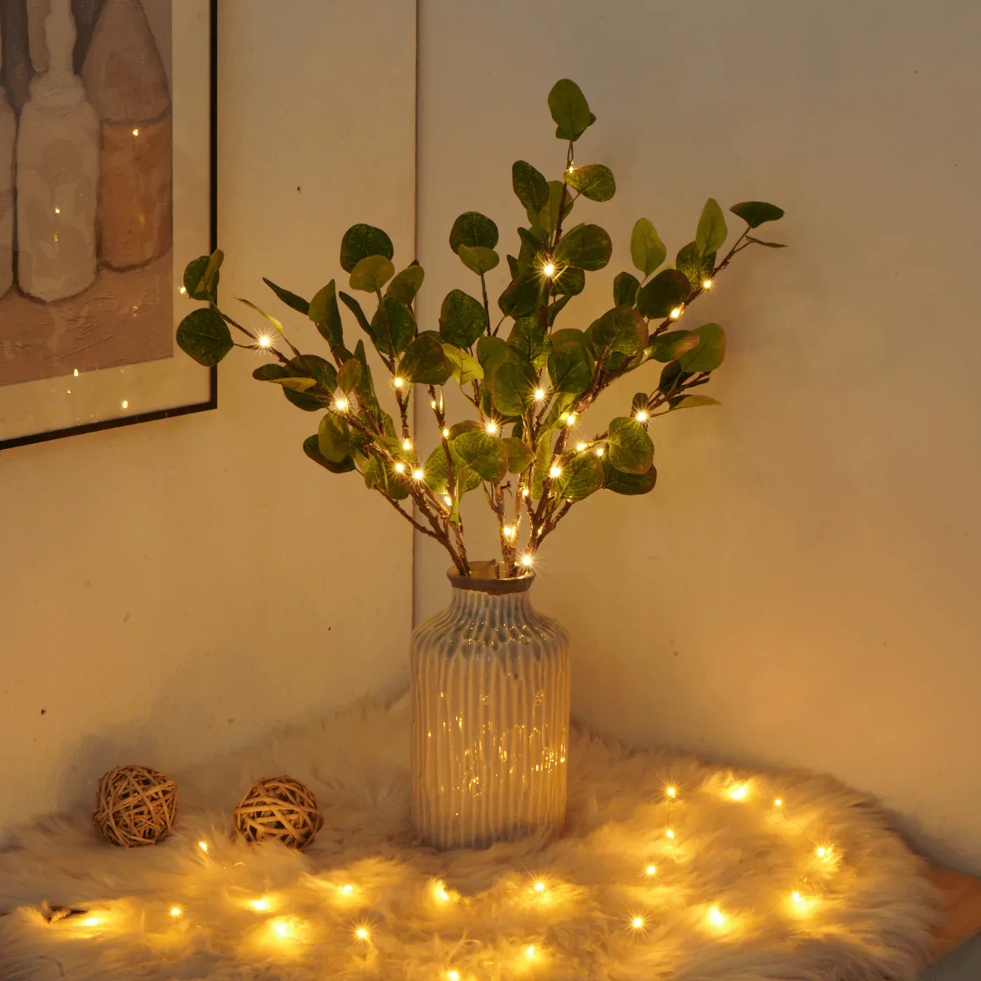 Decorative LED Branch Vase Light - Image 6