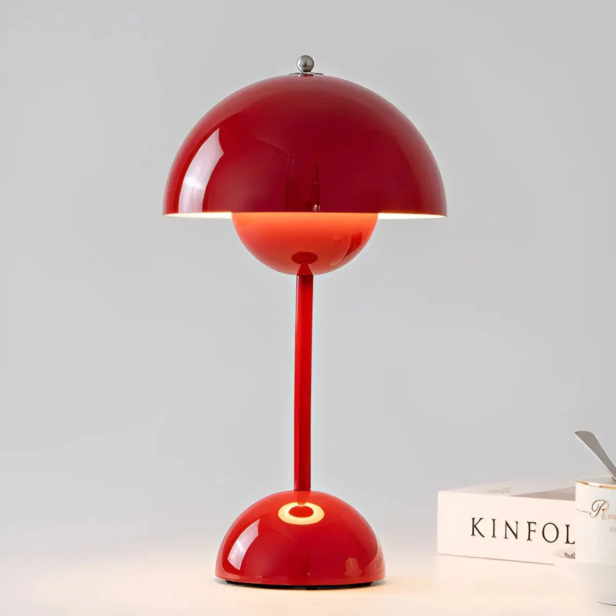 Dome shaped mushroom desk lamp - Image 8