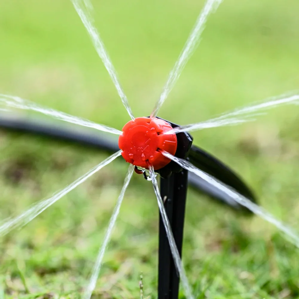 Drip Irrigation System with Automatic Timer for Garden Plants - Image 3