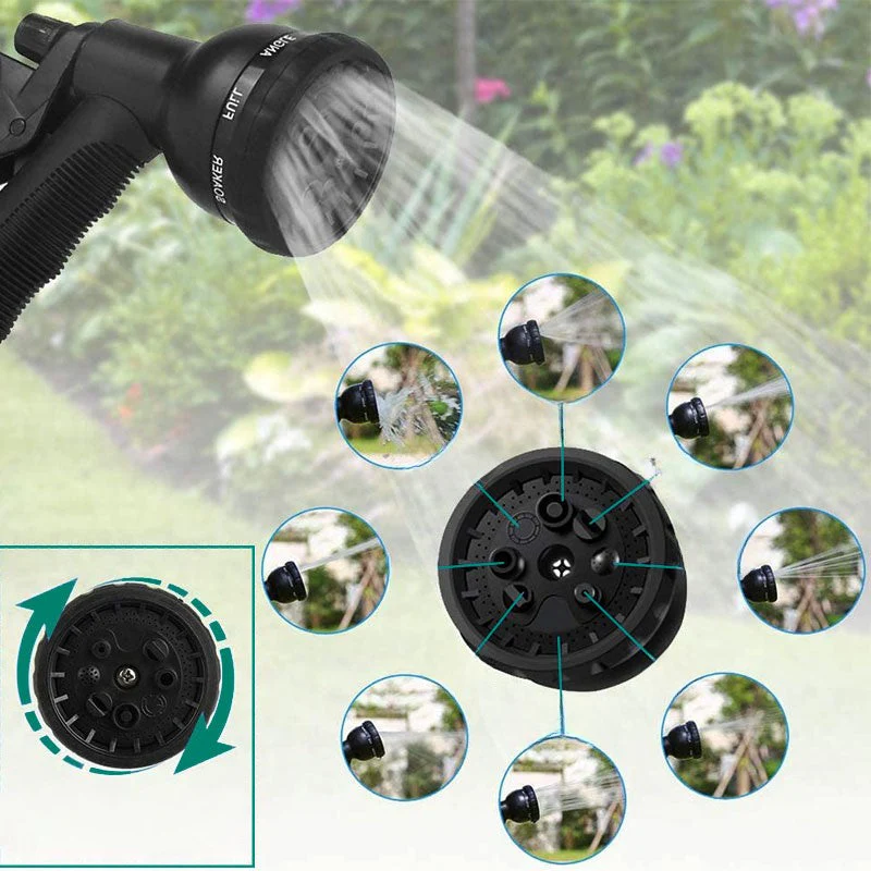 Expandable Garden Hose with Spray Nozzle Flexible Water Pipe - Image 4