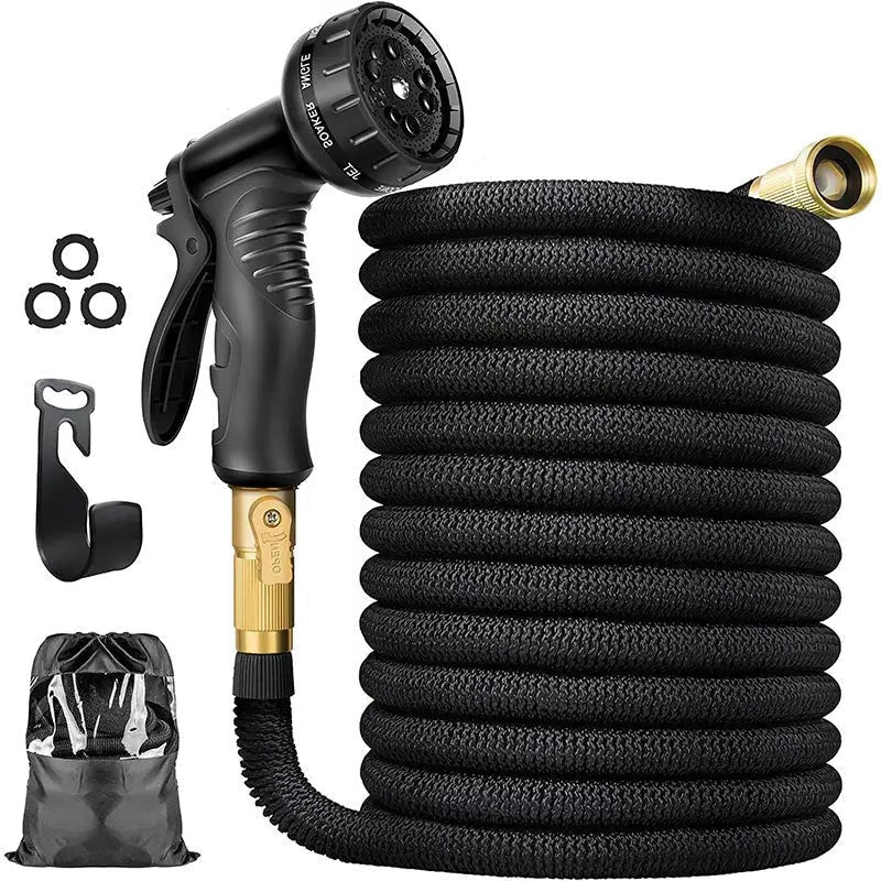 Expandable Garden Hose with Spray Nozzle Flexible Water Pipe - Image 5