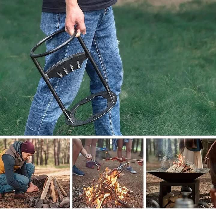 Firewood Kindling Splitter Manual Wood Log Splitting Tool - Image 4