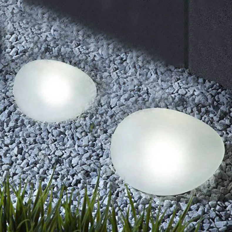 Frosted Glass-Look Solar Ground Light Compact Design - Image 7