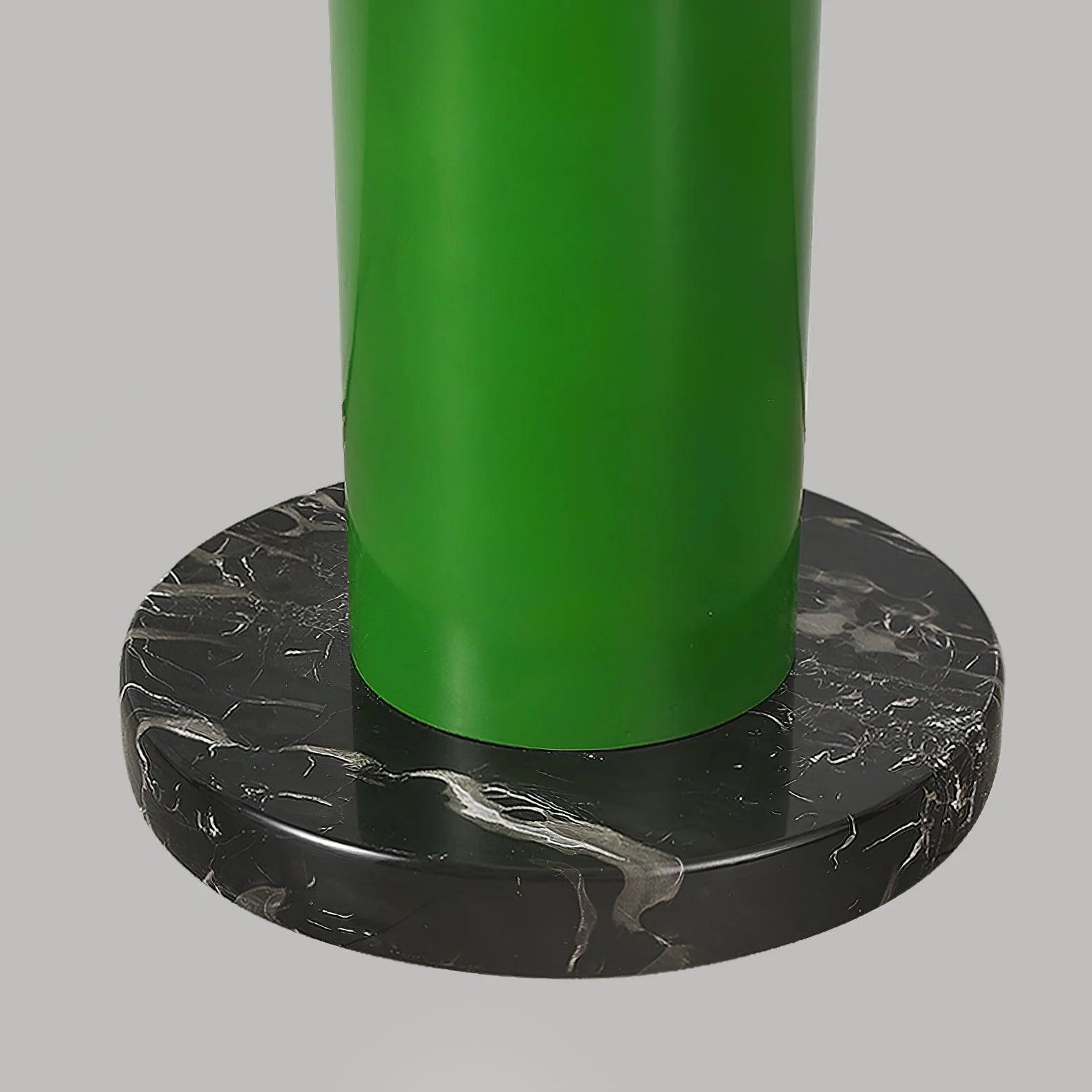 Green Floor Lamp with Vertical Column and Globe Lights - Image 18
