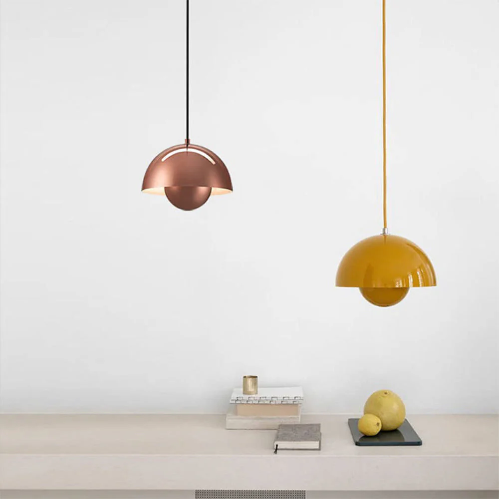 Half-Dome Multicolor Pendant Chandelier - Image 10