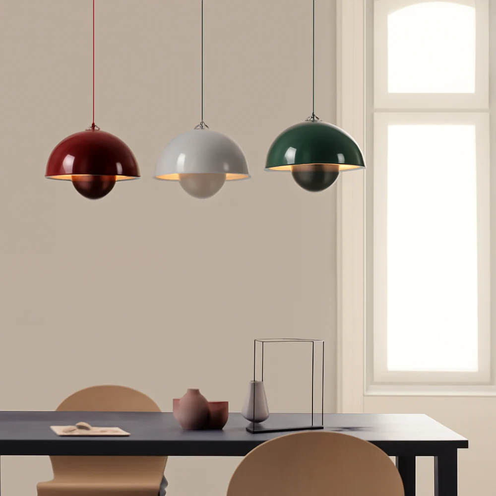 Half-Dome Multicolor Pendant Chandelier - Image 4