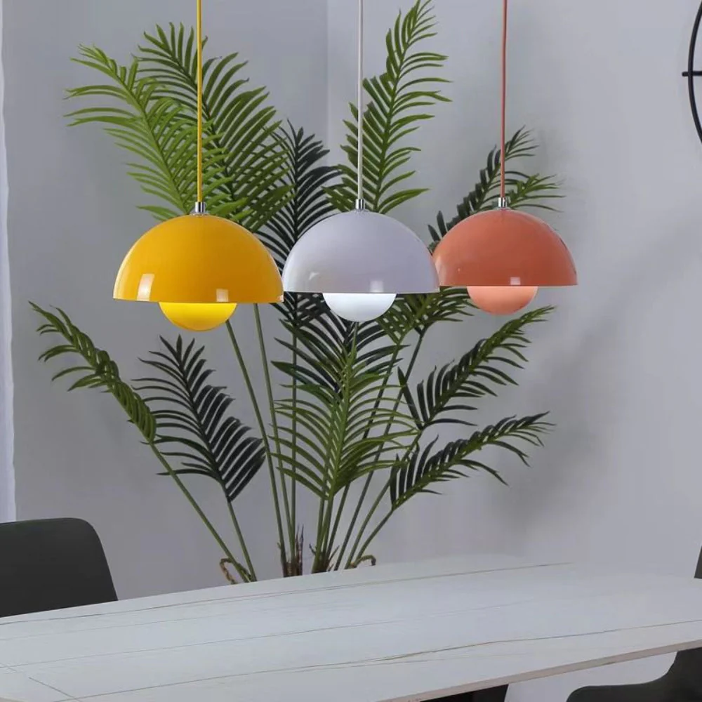 Half-Dome Multicolor Pendant Chandelier - Image 6