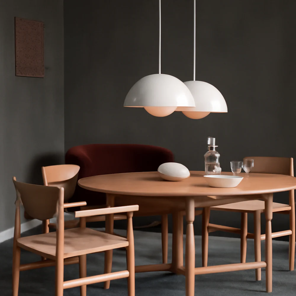 Half-Dome Multicolor Pendant Chandelier - Image 7