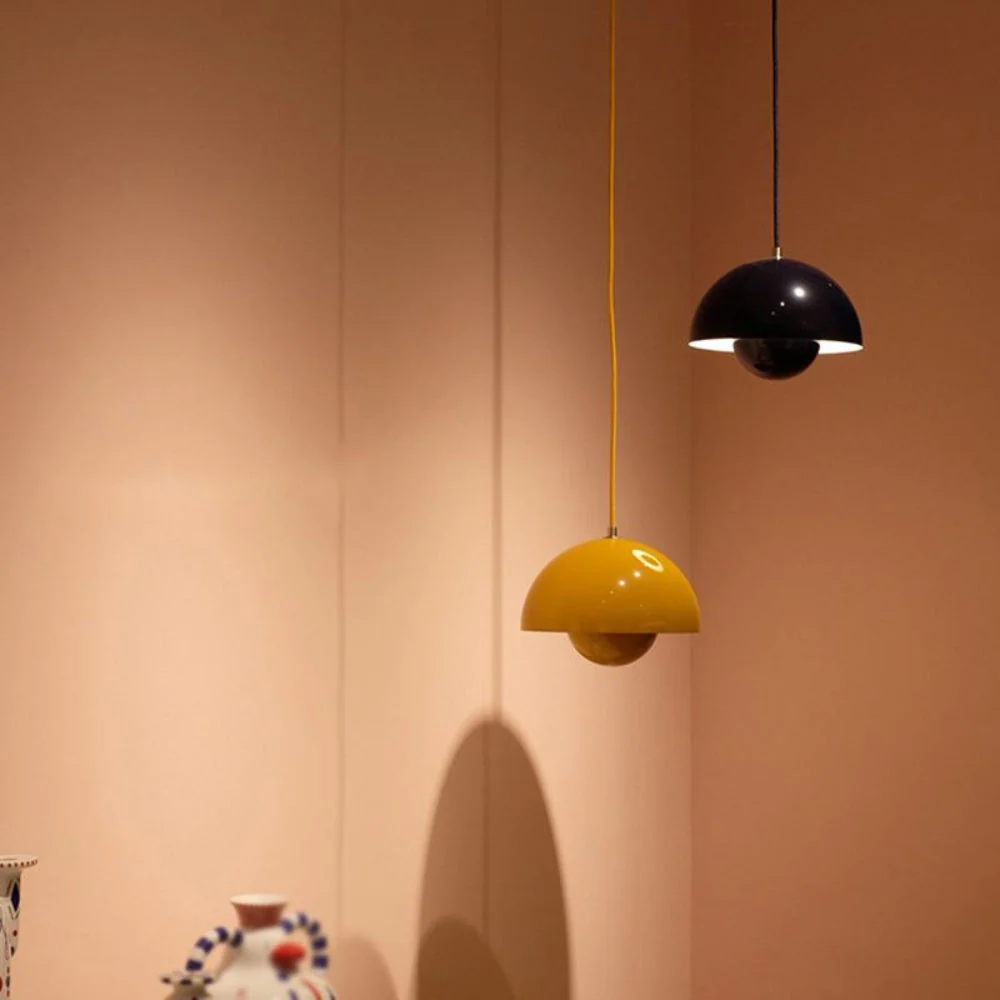 Half-Dome Multicolor Pendant Chandelier - Image 9