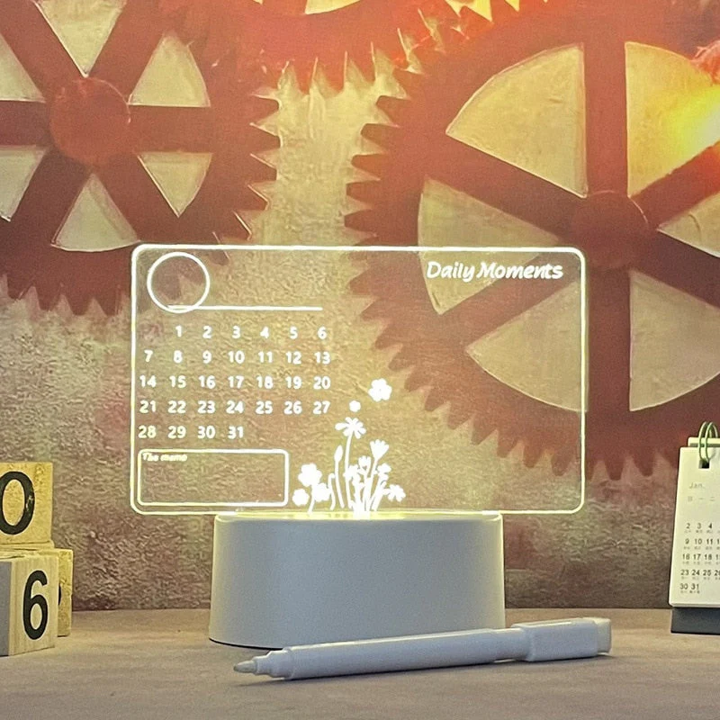 Illuminated Acrylic Writing Board with USB Power - Image 6