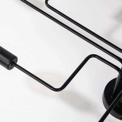 Industrial Black Ceiling Light Modern Multi Arm Sputnik Lamp - Image 12