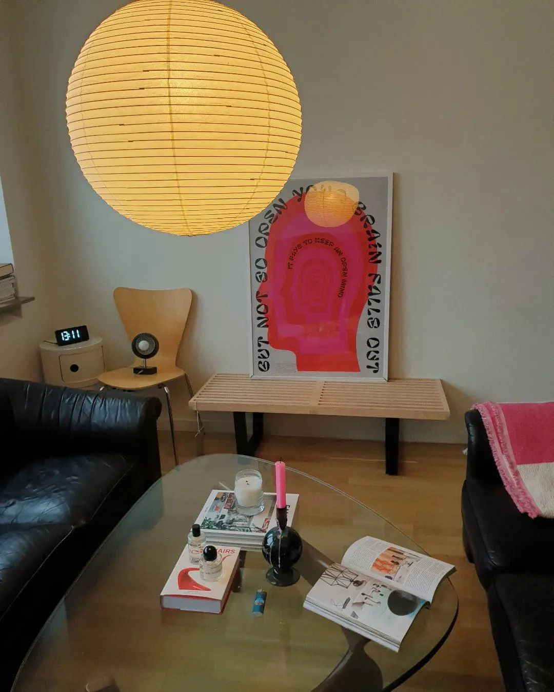 Japanese Inspired Paper Pendant Lamp Soft Ambient Light - Image 13