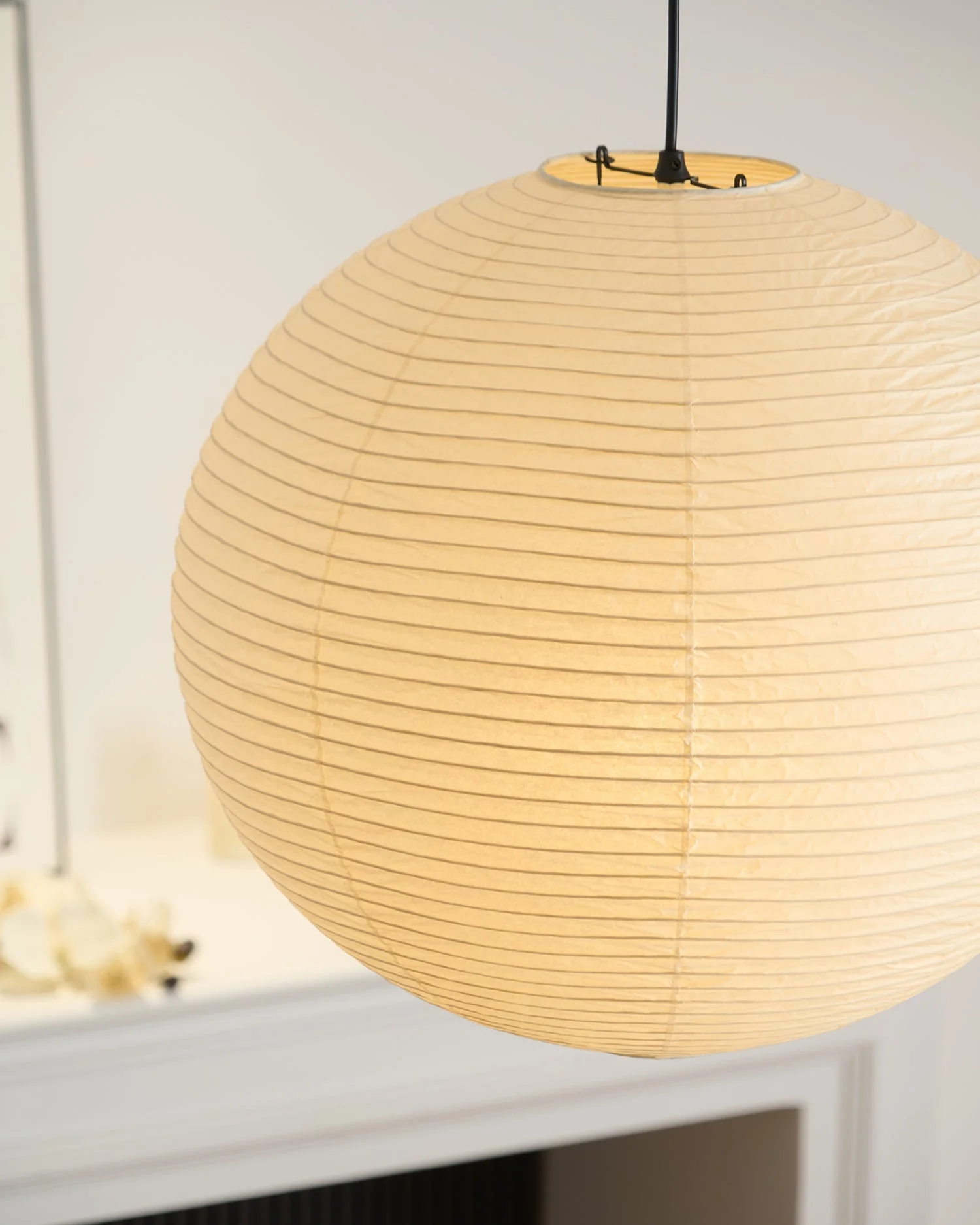 Japanese Inspired Paper Pendant Lamp Soft Ambient Light - Image 53